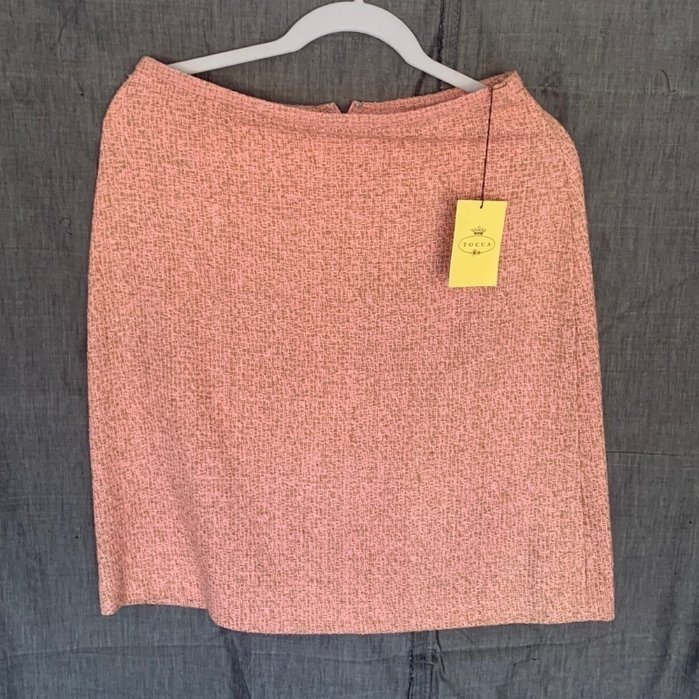 Tocca Tweed Skirt
